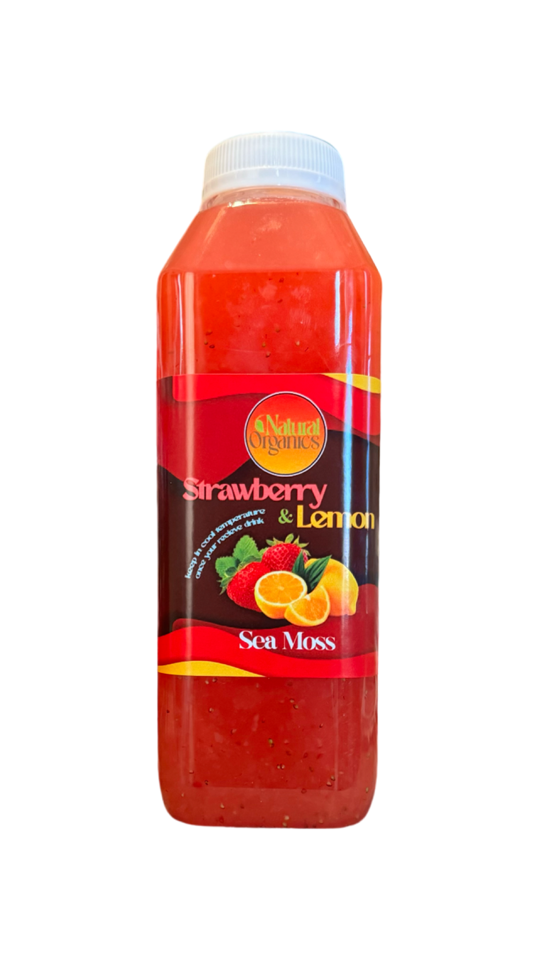 Seamoss & Strawberry Lemonade
